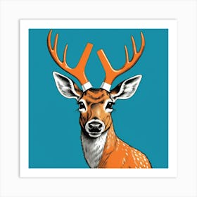 Deer! 2 Art Print