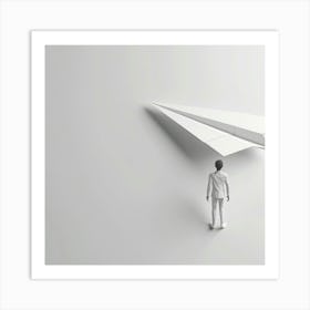 Paper Airplane 1 Art Print