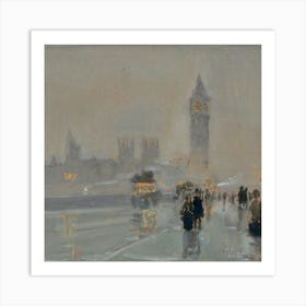 London Fog 1 Art Print