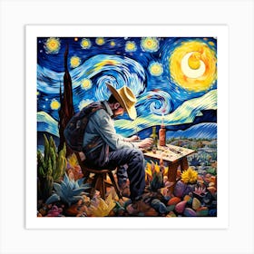 Starry Night 14 Art Print