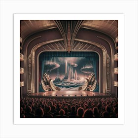 Stage Of The Opera Art Print