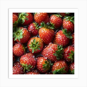 Strawberries Art Print