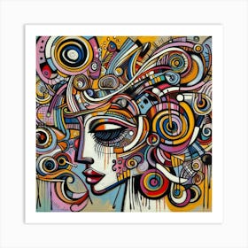 Abstract Painting 42 Art Print