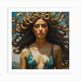 Medusa Art Print