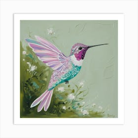 Hummingbird Art Print