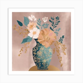 Flowers In A Vase 2 Art Print