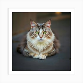 Portrait Of A Cat 2 Art Print