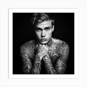 AI Justin Bieber 1 Art Print