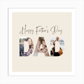 Happy Father'S Day Dad Art Print