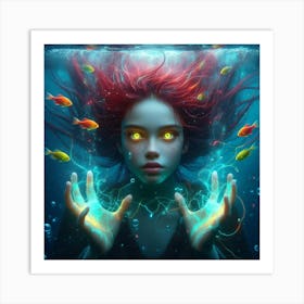 Mermaid 41 Art Print