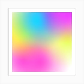 Abstract Pastel Background 4 Art Print