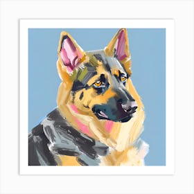 German Shepherd 04 Art Print