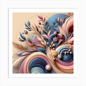 3d Art 1 Art Print