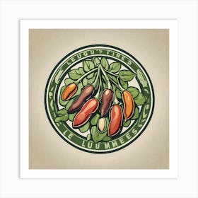 Legumes As A Logo (62) Art Print