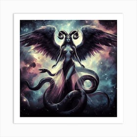 Demon Goddess 2 Art Print