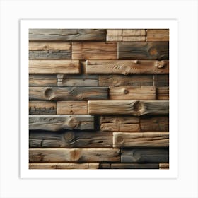 Rustic Wood Wall Art Print