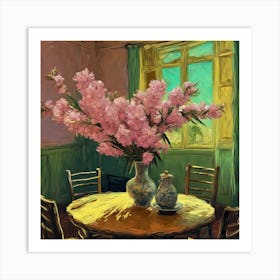 Oleanders, Vincent Van Gogh Dining Room 7 Art Print