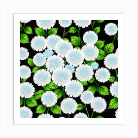 Chrysanthemums 27 Art Print