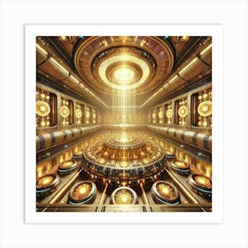 Solarium Vaults Converted Art Print