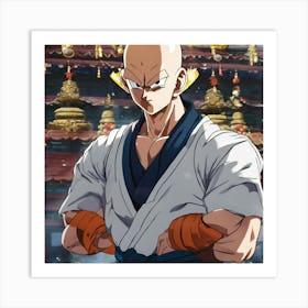 Dragon Ball Z Ninja Samurai Art Print