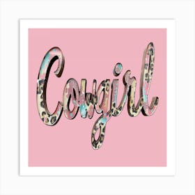 Cowgirl 10 Art Print