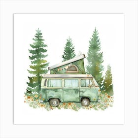 Camper Van 5 Art Print