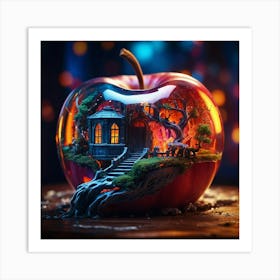 House In The Apple 1 Art Print