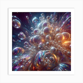 A crystal 2 Art Print