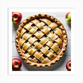 Apple Pie 4 Art Print