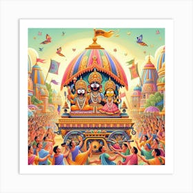 Lord Ganesha 4 Art Print