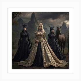 Kings And Queens Art Print