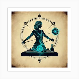 Tarot Card 1 Art Print