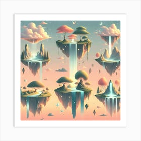 UNDERWATER CITY Art Print