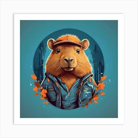 Capybara 3 Art Print