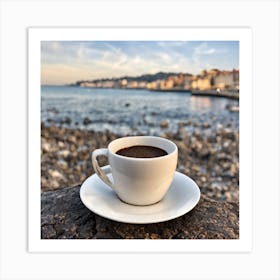 Coffee On The Rocks Art Print