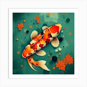 Koi Fish 82 Art Print