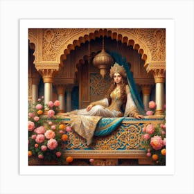 Egyptian Princess88 Art Print