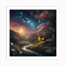 Starry Night 3 Art Print