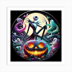 Nightmare Before Halloween Art Print