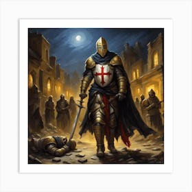 The Templar Art Print