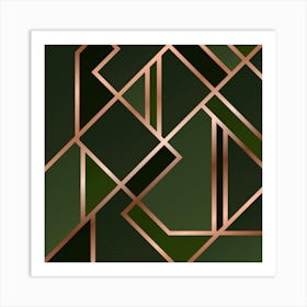 Art Deco Pattern 15 Art Print