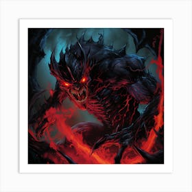 Demon 3 Art Print