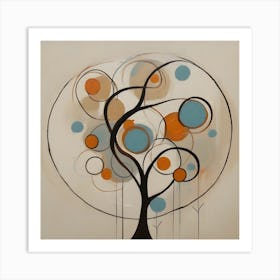 Tree Of Life Abstract 6 Art Print