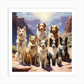 Dog's Life Art Print