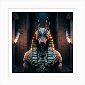 Egyptian seth 1 Art Print