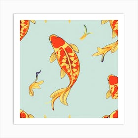 Koi Fish 99 Art Print