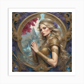 Elven Princess Art Print