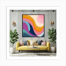 Abstract Abstract Painting 25 Art Print