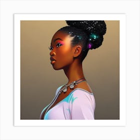 From Melanin, With Love - Regal Art Print