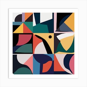 Geometric Abstract (3) Art Print